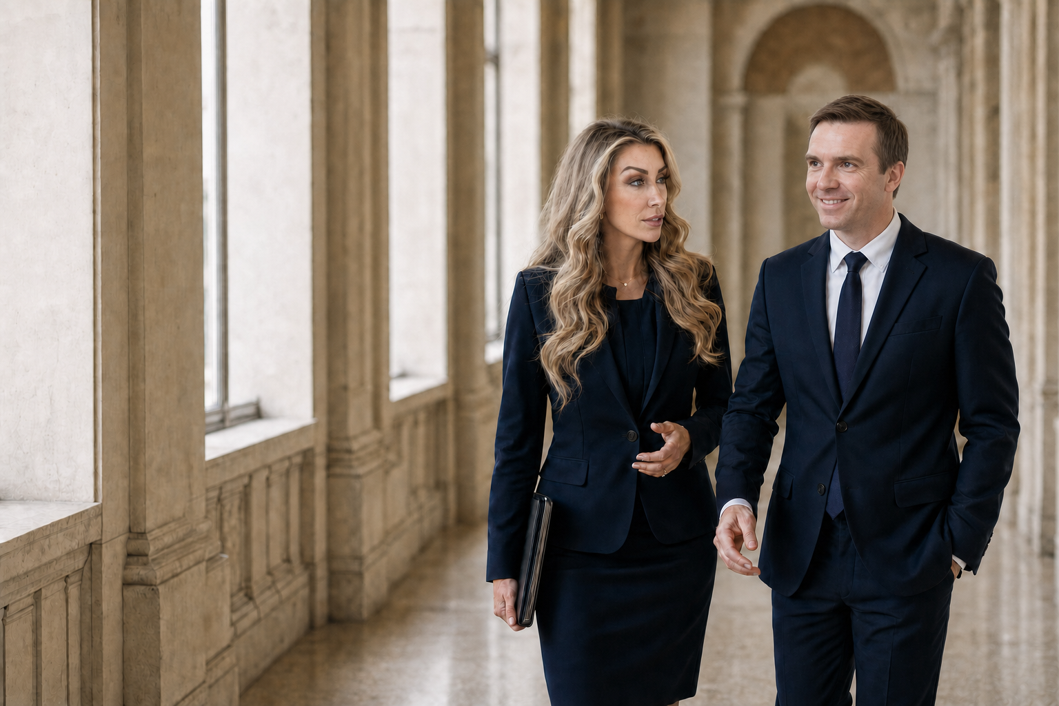 Aileen Pavlić und Sebastian Carl im Gespräch